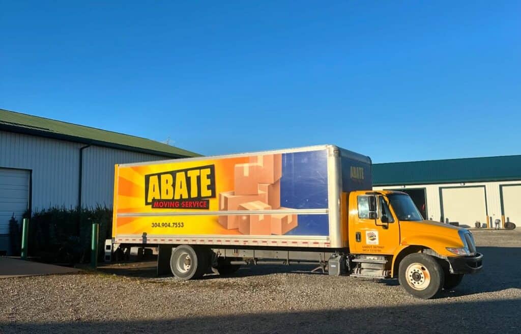 Reliable Abate Moving Service truck for local and long-distance relocations.